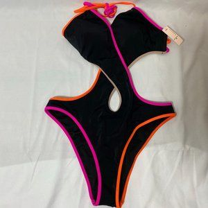 Victoria's Secret One Piece Monokini Black Swimsuit - M